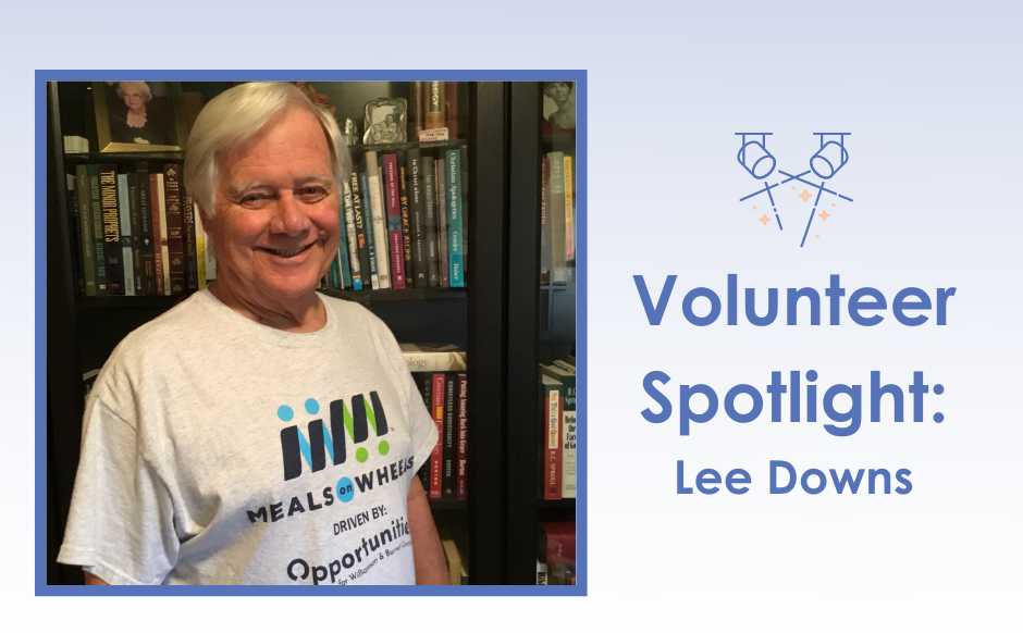 Volunteer Spotlight – Lee Downs